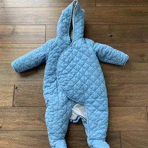 6-12m BABY winter onesie